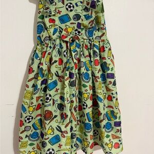 Colorful Kids Dress with Fun Print